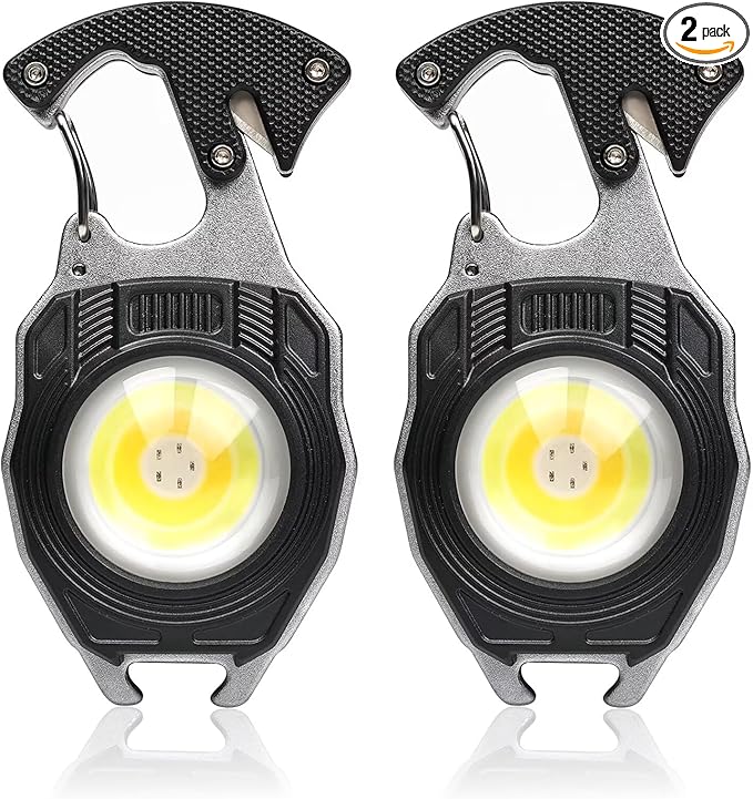 Rechargeable Key Chain With Light & Bottle Opener