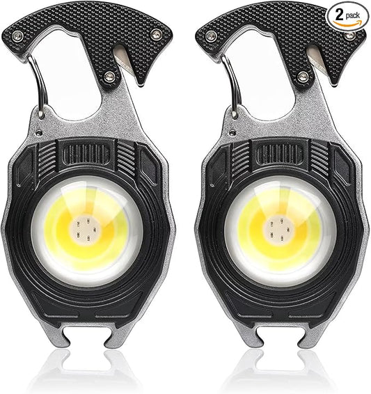 Rechargeable Key Chain With Light & Bottle Opener